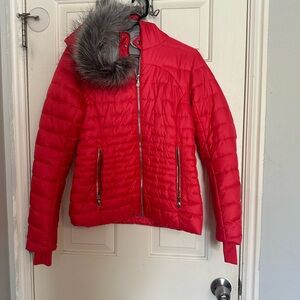 Women’s Spyder Jacket with removable fur